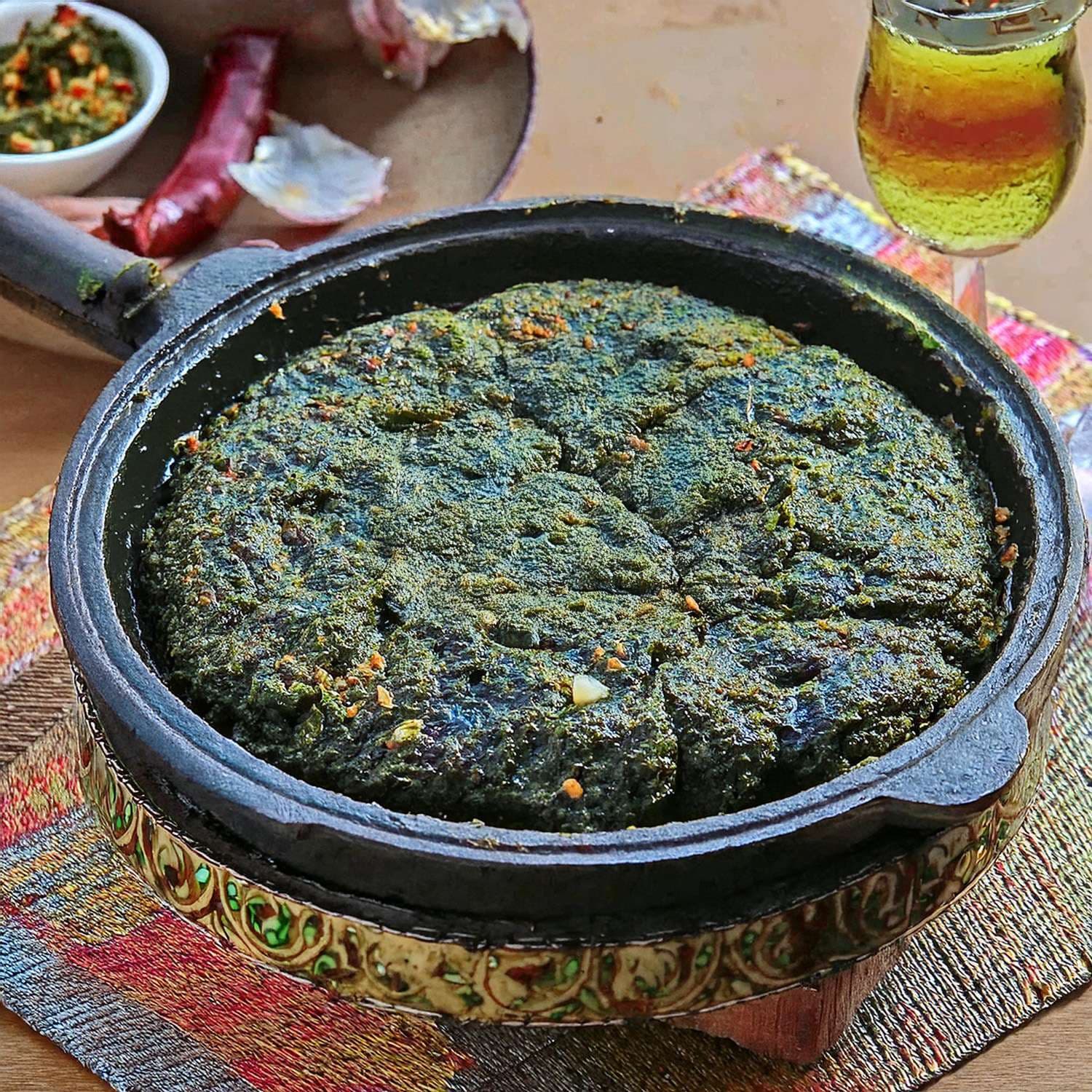 سبزی خشک کوکو سبزی (جعفری، تره، شوید و گشنیز) زرنگاران 100 گرم — تصویر ۳