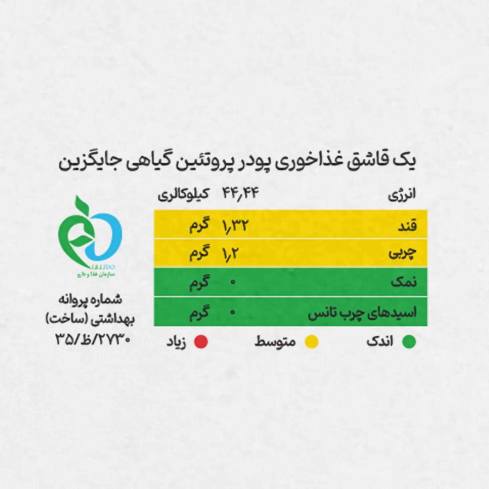 پودر پروتئین سویا و غلات مناسب کیک و شیرینی نیواگ 250 گرمی — تصویر ۴