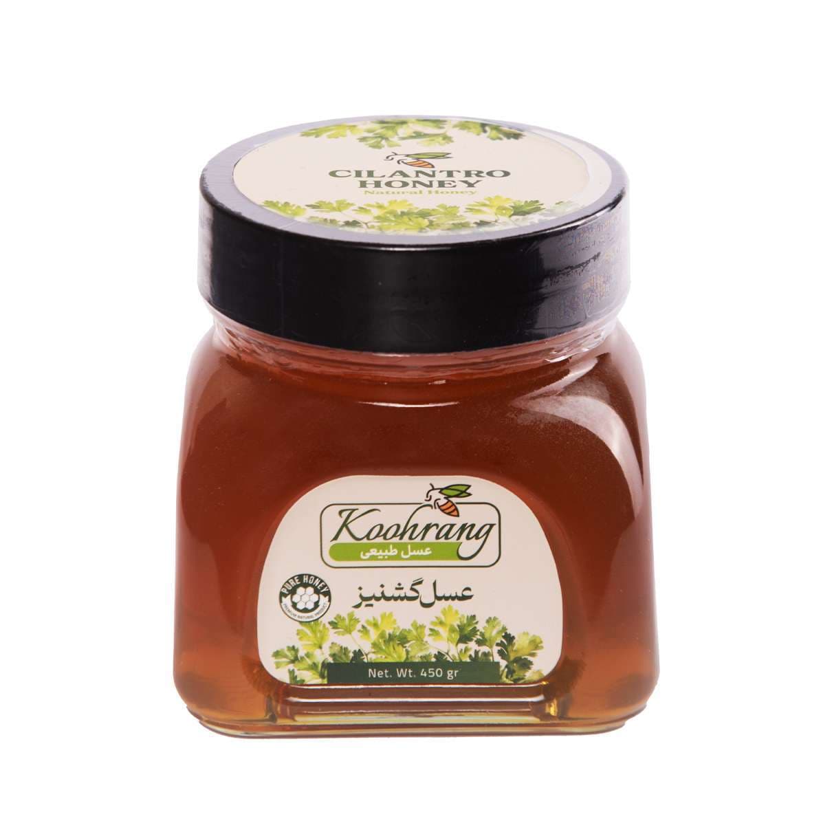 عسل طبیعی گشنیز 450 گرمی رویال کندو کوهرنگ