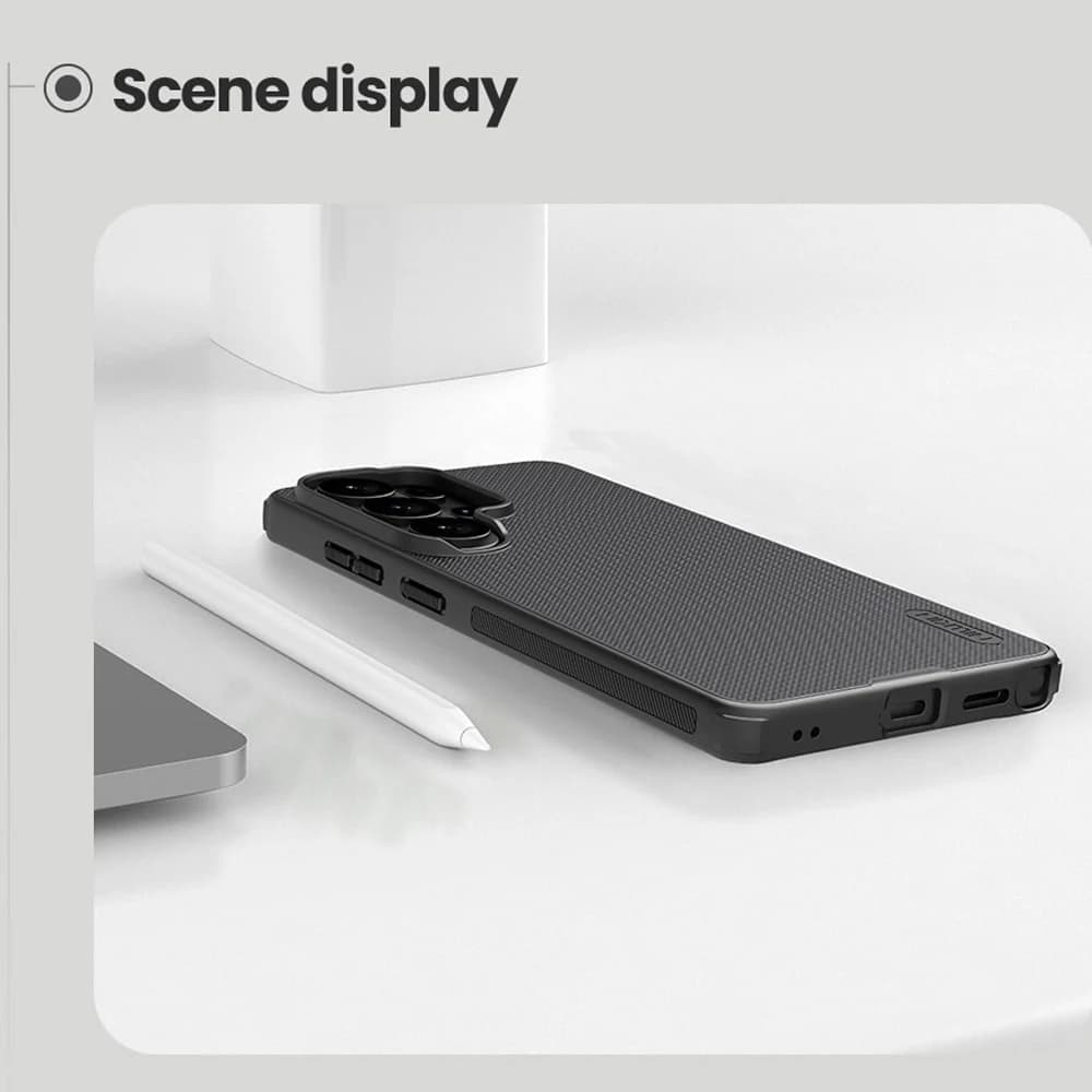 قاب ضدضربه Galaxy S26 Ultra مارک نیلکین مدل Super Frosted Shield Pro — تصویر ۵