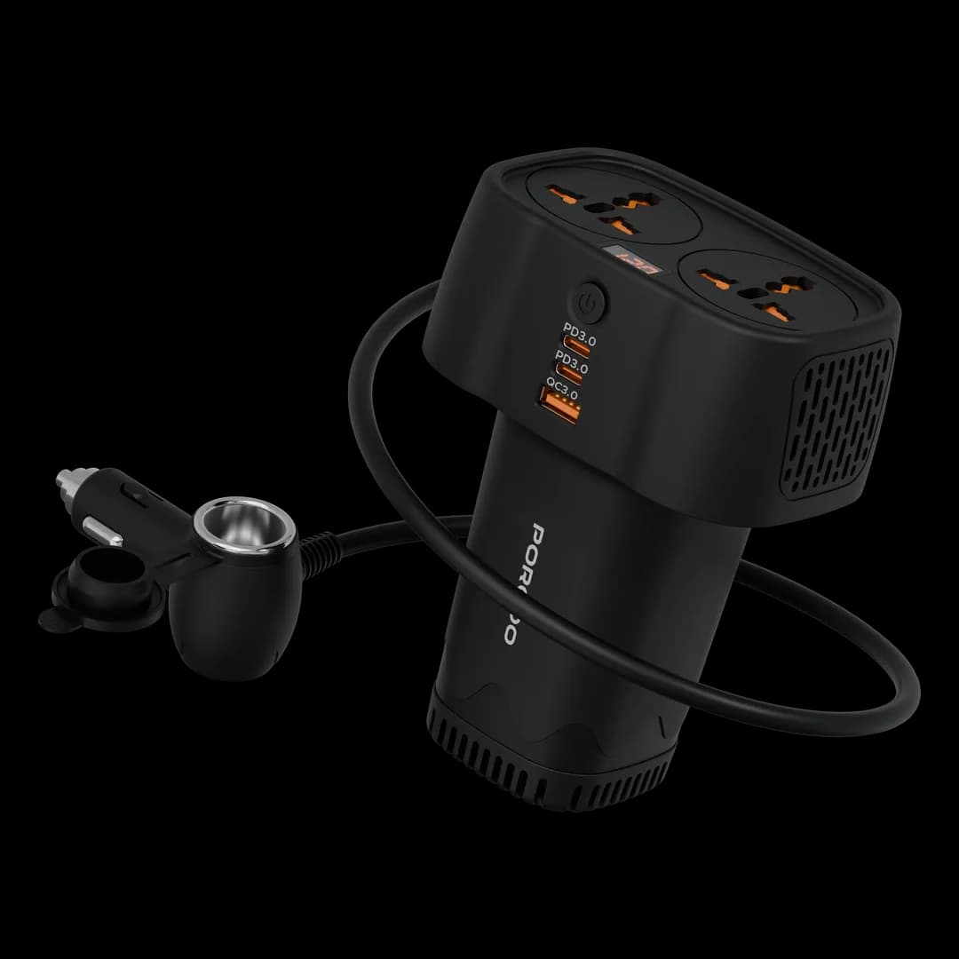 اینورتر برق خودرو یونیورسال پرودو Solvo Universal مدل PDCI202BK