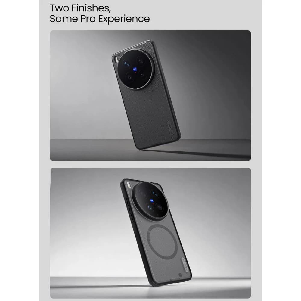 قاب ضدضربه مگنتی Vivo X300 Ultra مارک نیلکین مدل Super Frosted Shield Pro Magnetic — تصویر ۶