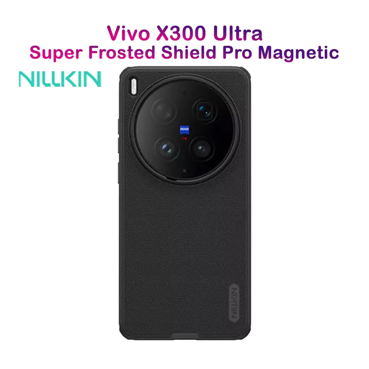قاب ضدضربه مگنتی Vivo X300 Ultra مارک نیلکین مدل Super Frosted Shield Pro Magnetic