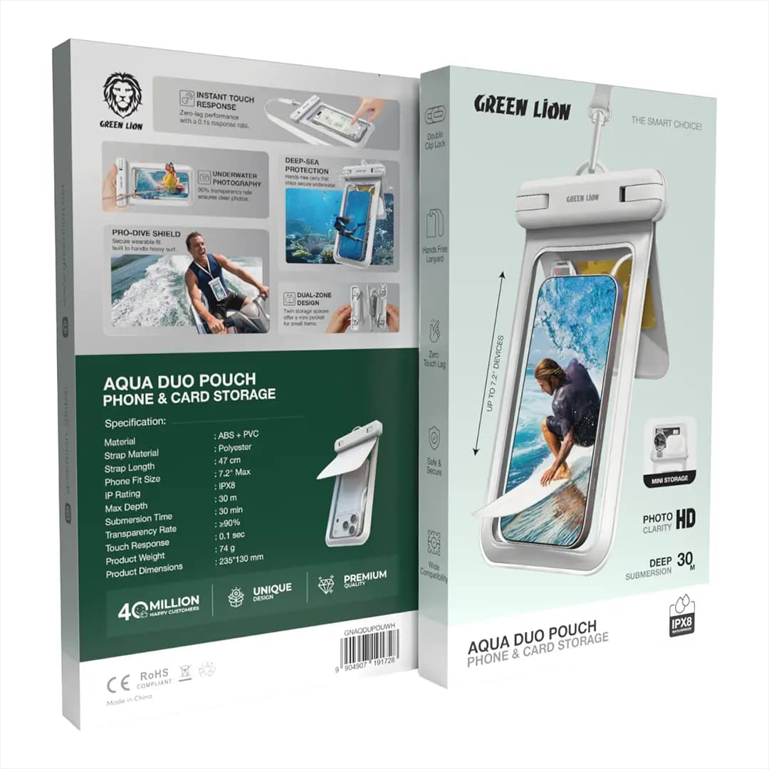 کیف نگهدارنده گرین لاین Aqua Duo Pouch مدل GNAQDUPOUWH — تصویر ۳