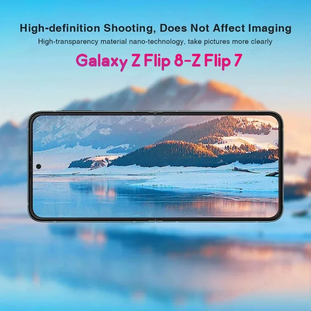 محافظ لنز رینگی Galaxy Z Flip 8 — تصویر ۵