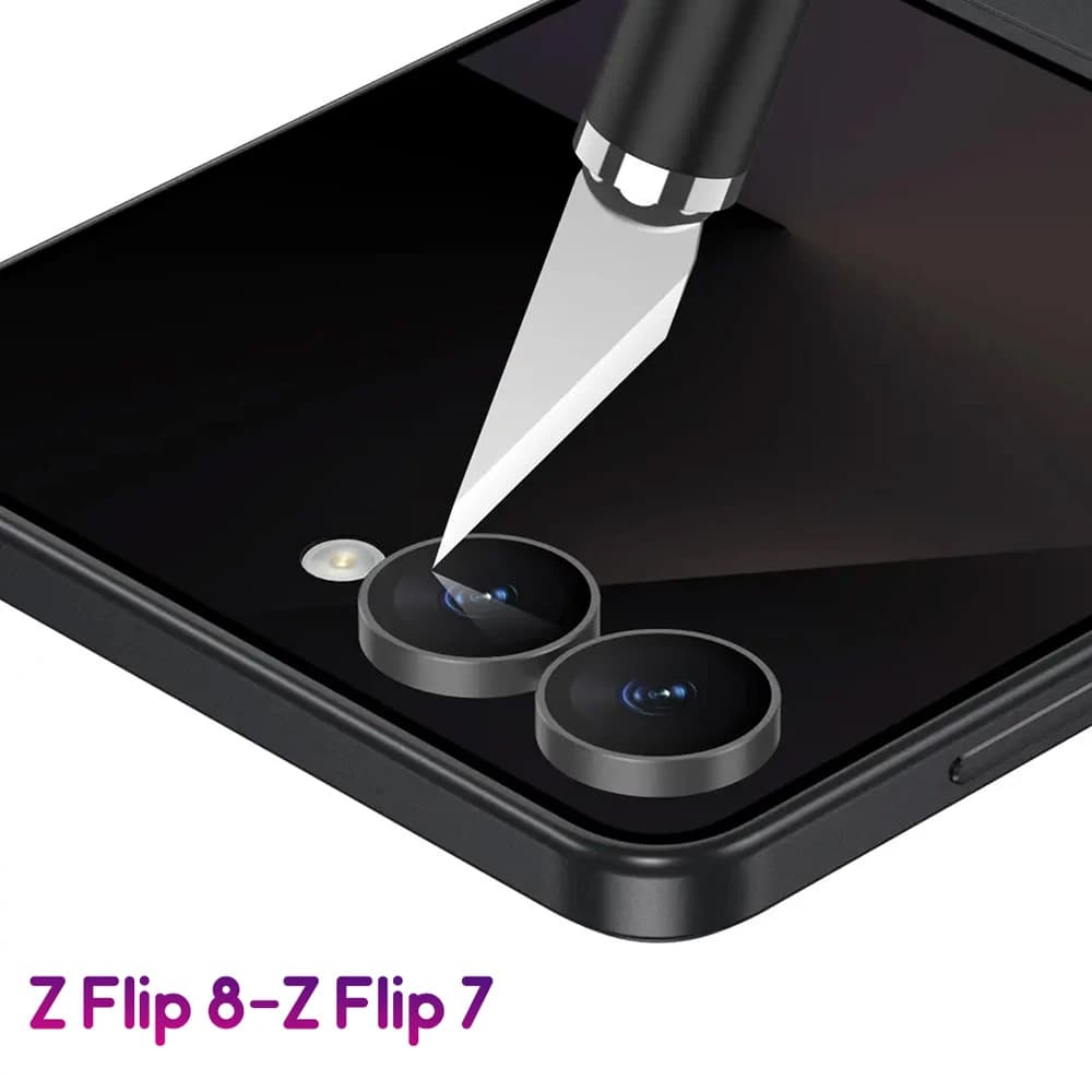 محافظ لنز رینگی Galaxy Z Flip 8 مدل Classic مارک Green Lion — تصویر ۴