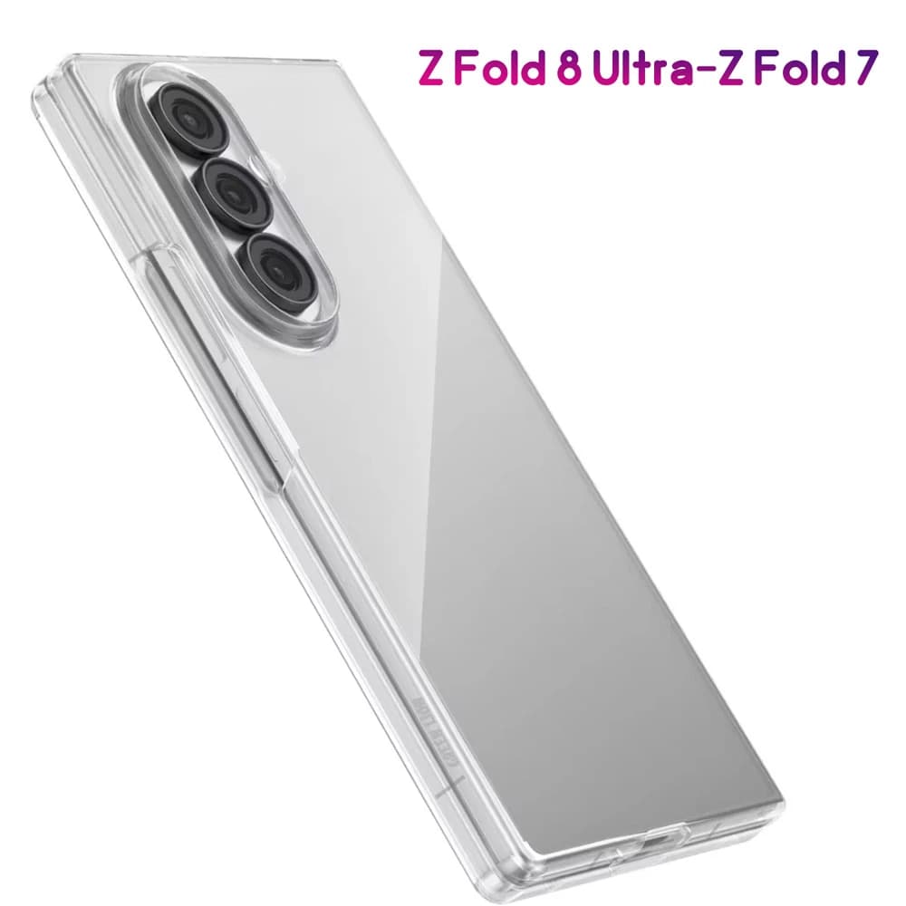 قاب Delgado تمام شفاف Galaxy Z Fold 8 Ultra مارک Green Lion — تصویر ۱۲