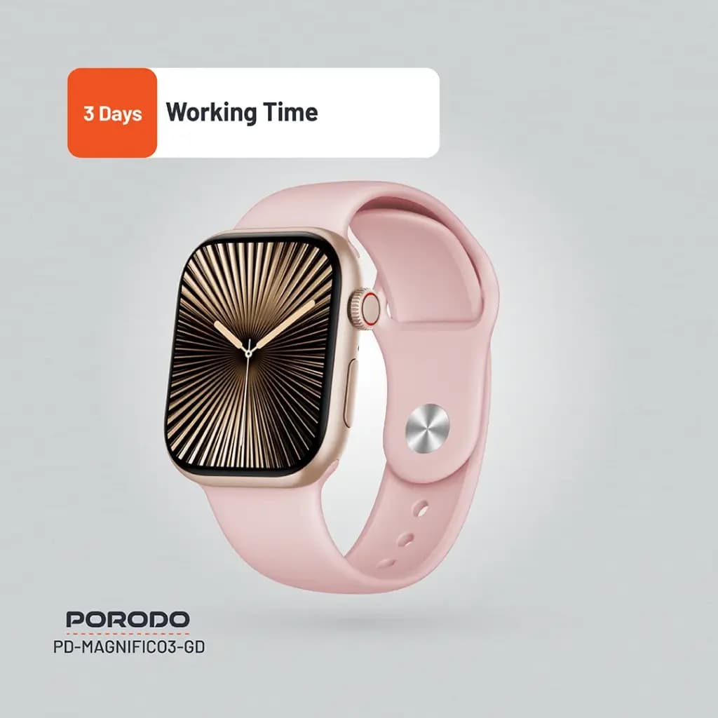 ساعت هوشمند پرودو Magnifico 3 با نمایشگر 2 اینچی IPS مدل PD-MAGNIFICO3 — تصویر ۸