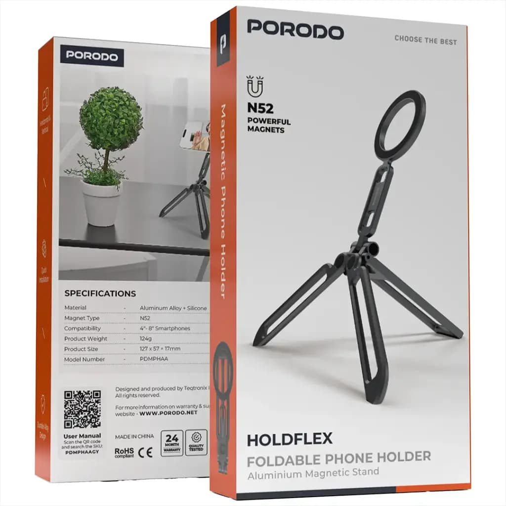 هولدر تاشو مغناطیسی گوشی موبایل پرودو HoldFlex مدل PDMPHAAGY — تصویر ۸