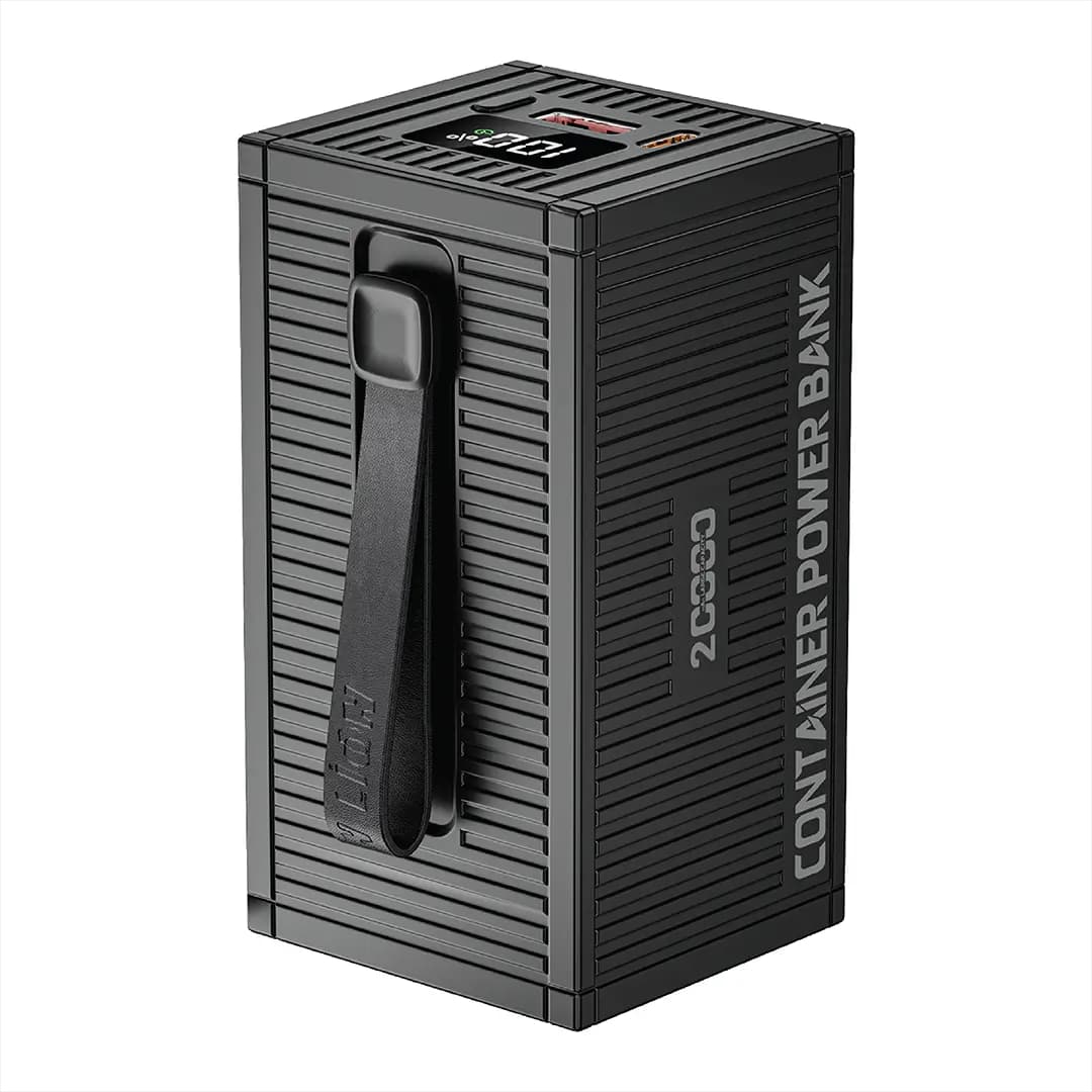 پاوربانک گرین لاین Container ظرفیت 20000 میلی‌آمپرساعت مدل GNCOTPXPB20BK