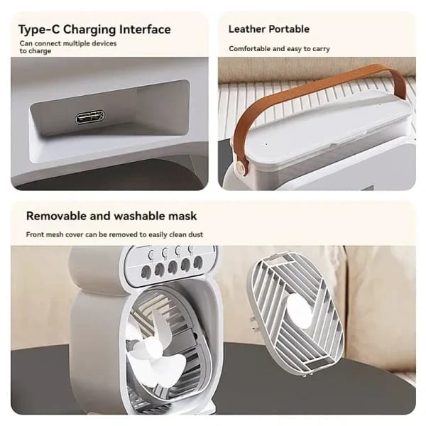 پنکه رومیزی مدل FAN HUMIDIFIER — تصویر ۳