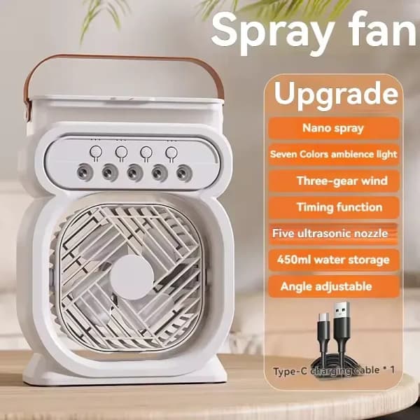 پنکه رومیزی مدل FAN HUMIDIFIER — تصویر ۶