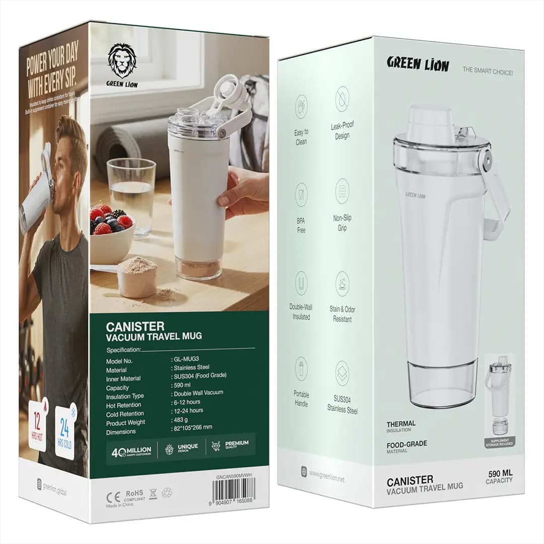 ماگ وکیوم گرین لاین Canister مدل GNCAN590MV — تصویر ۹