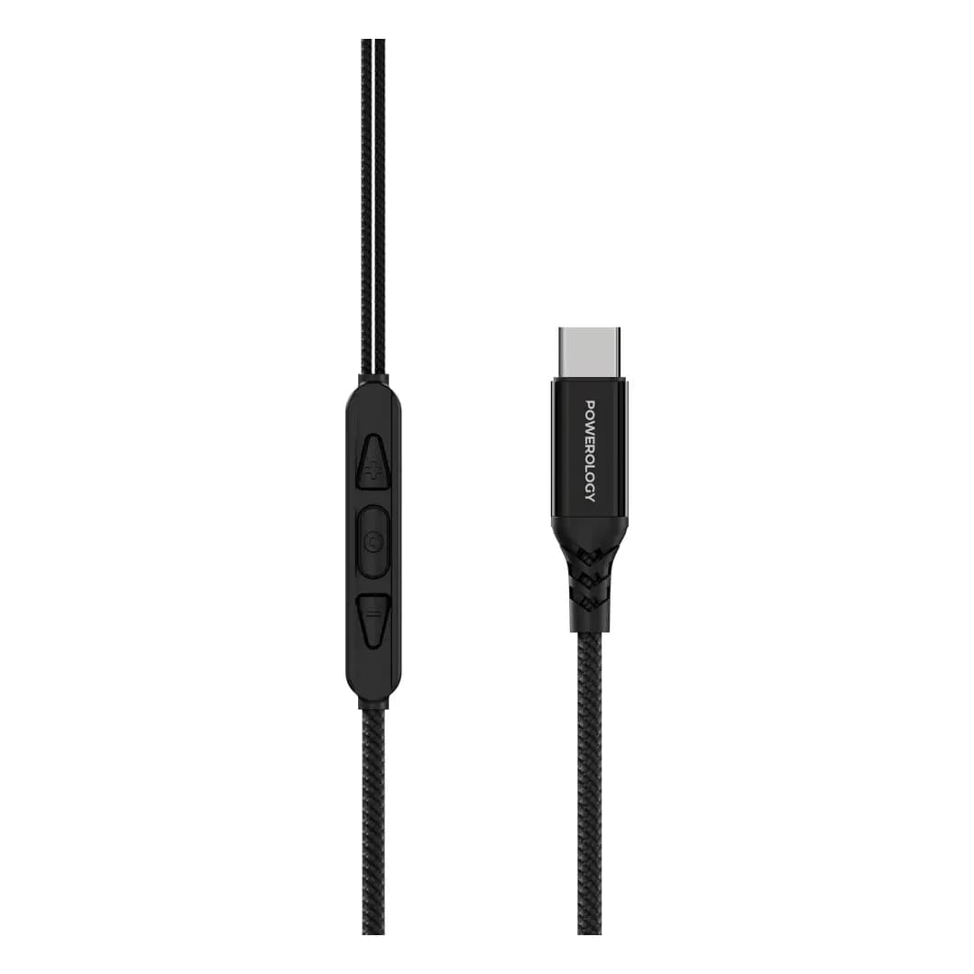 هندزفری سیمی USB-C پاورولوژی Voro Earhook مدل PWCWES13BK — تصویر ۱۰