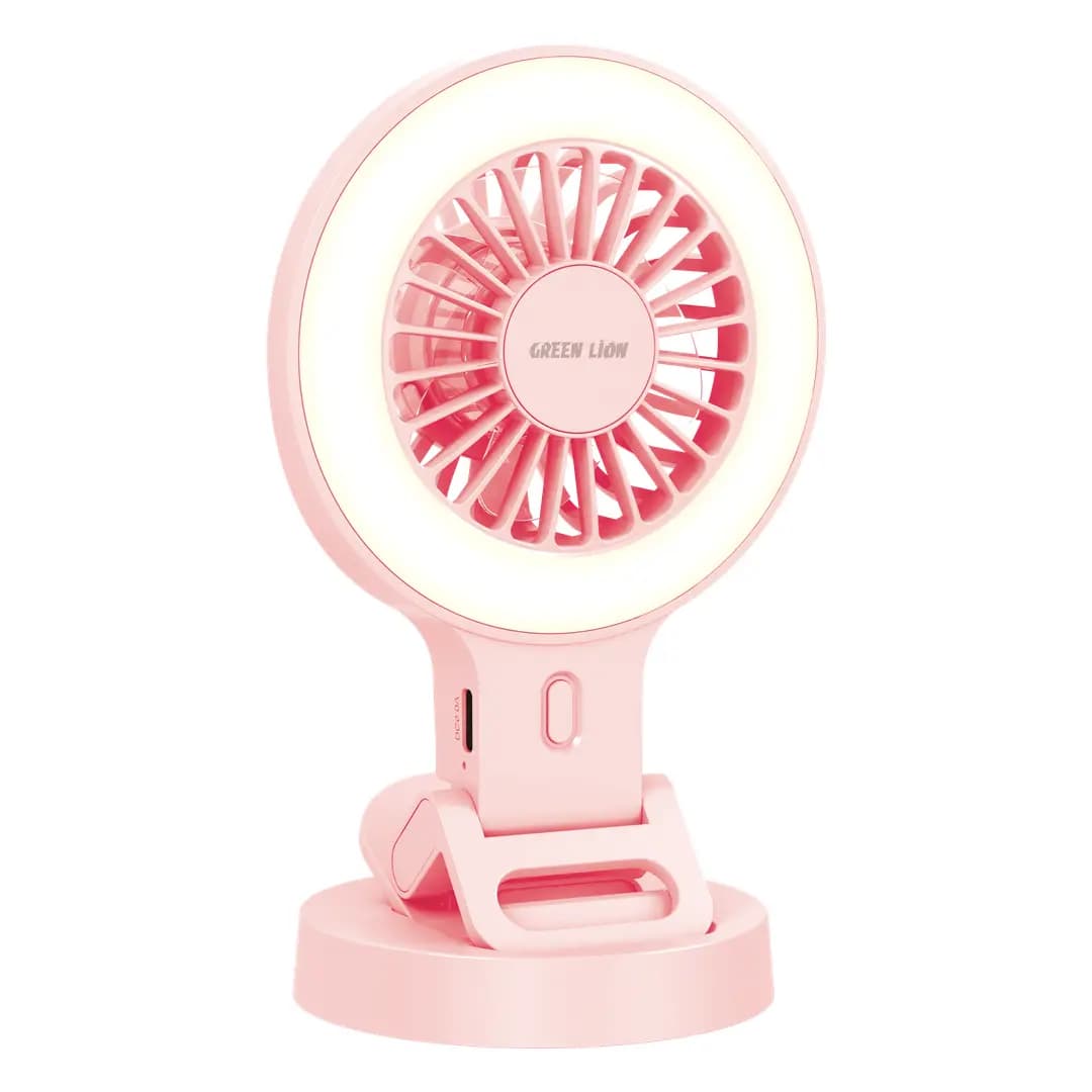 پنکه شارژی گیره‌ای گرین لاین Air Glow مدل GNPF3AGFAN — تصویر ۴