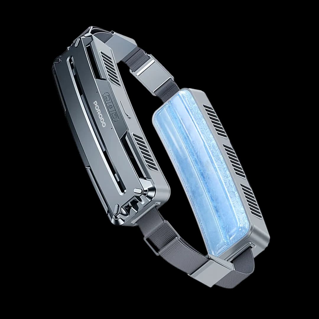 پنکه کمری خنک‌کننده پرودو Porodo Lifestyle Chillo Frost Ice Cooling Waist Fan PDLFSTWTF79DG