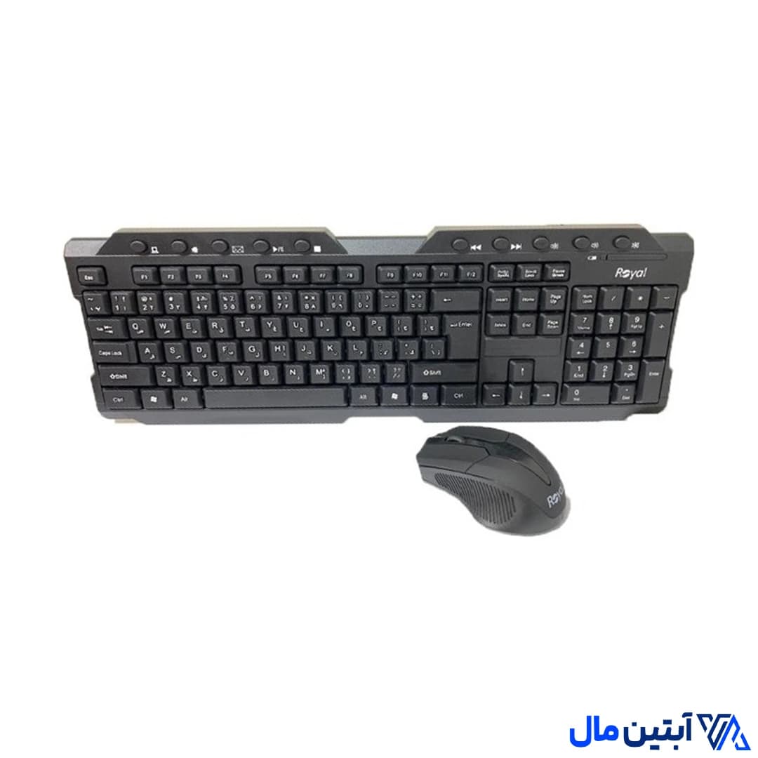 کیبورد و ماوس رویال Royal KM-815 Wireless — تصویر ۳