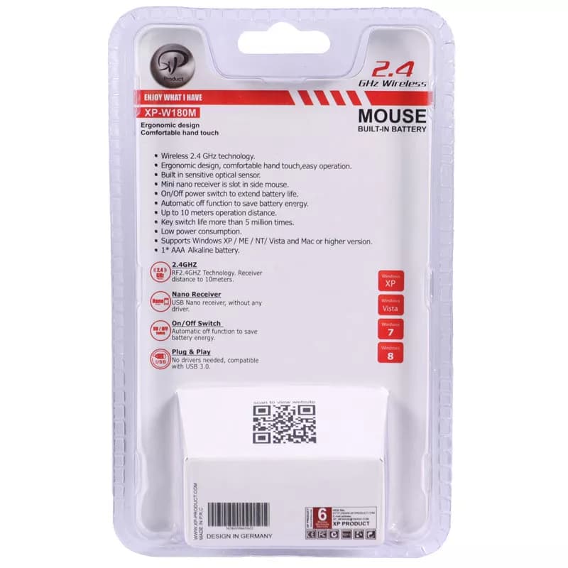 ماوس ایکس پی XP W180M — تصویر ۵