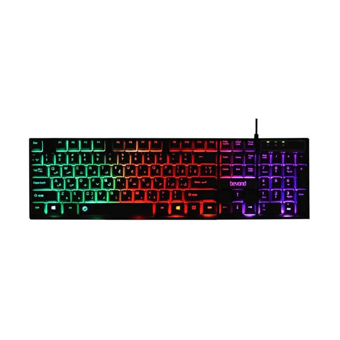 کیبورد بیاند Beyond BK-7120 RGB — تصویر ۲