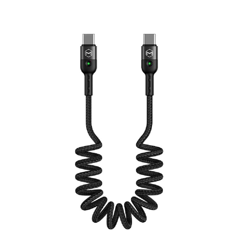 کابل شارژ و انتقال داده فنری تایپ سی به تایپ سی مک دودو مدل MCDODO CA-7860