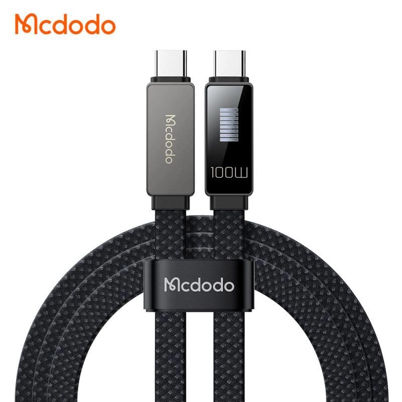 کابل شارژ سریع تایپ سی به تایپ سی 100 وات مک دودو مدل MCDODO CA-4470