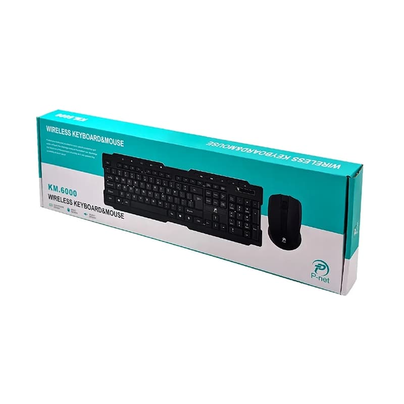 کیبورد و ماوس بی سیم پی نت مدل P-NET KM.6000 — تصویر ۷