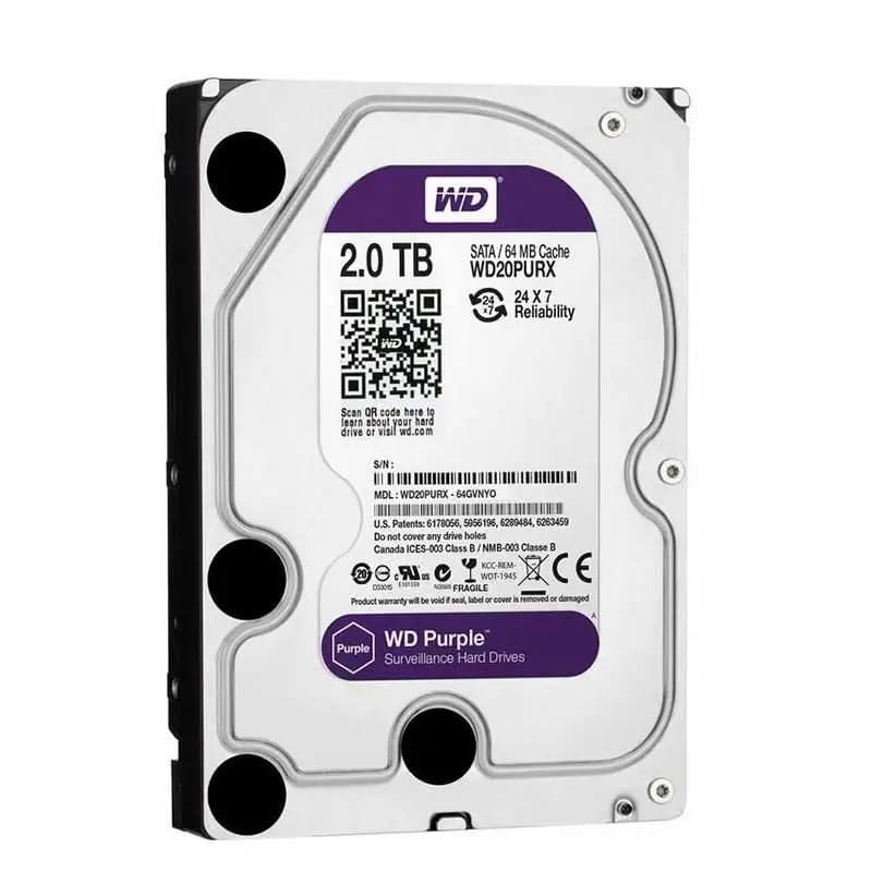 هارد اینترنال وسترن دیجیتال Western Digital Purple 2TB شرکتی — تصویر ۳