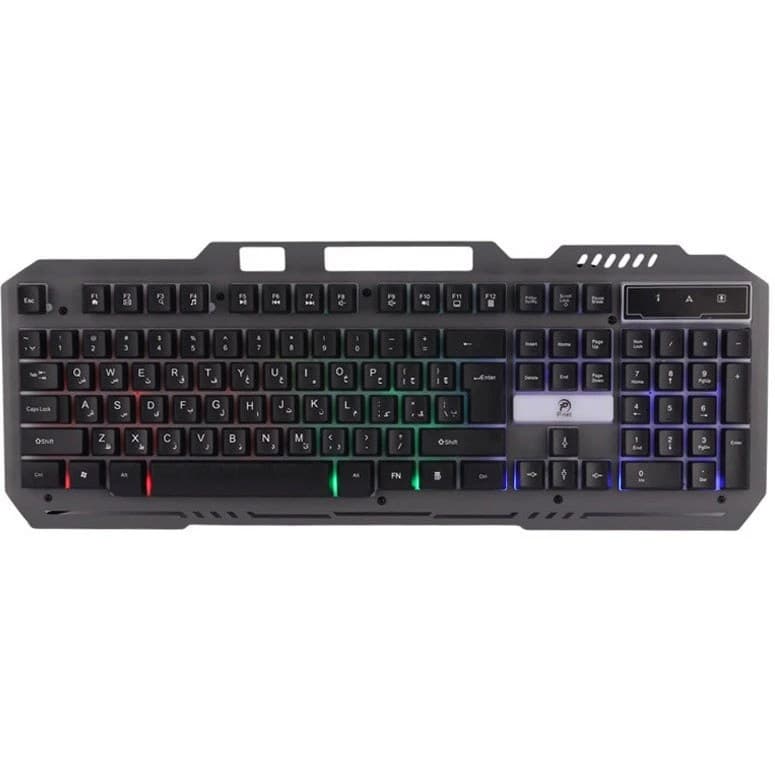 کیبورد با سیم گیمینگ پی نت مدل P-NET KB1700 — تصویر ۱۲