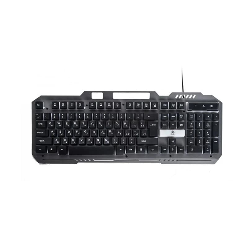 کیبورد با سیم گیمینگ پی نت مدل P-NET KB1700