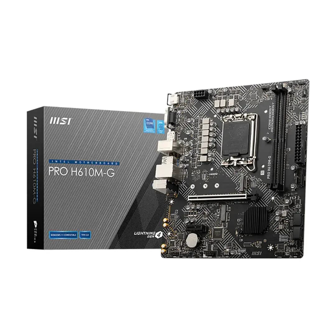 مادربرد ام اس آی MSI Pro H610M-G DDR5