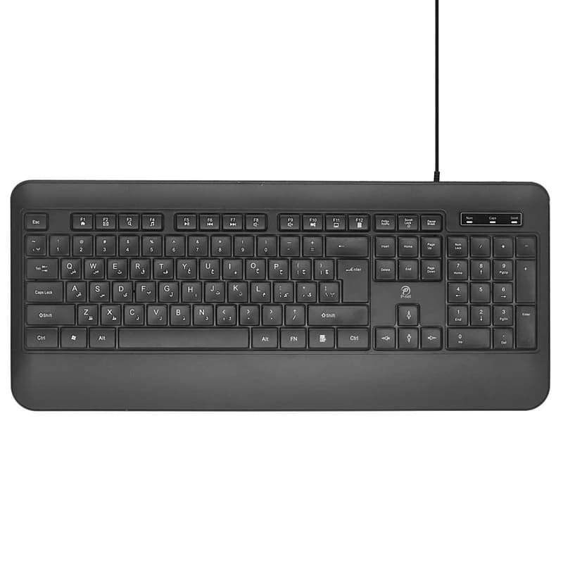 کیبورد با سیم گیمینگ پی نت مدل P-NET KB1400 — تصویر ۶