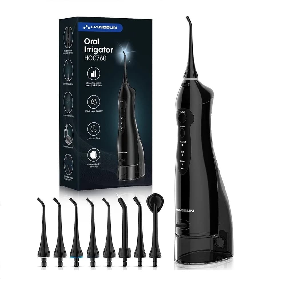 واتر جت دندان حرفه ای ORAL Irrigator مدل HOC760 مخزن ۳۰۰ میلی لیتری — تصویر ۶