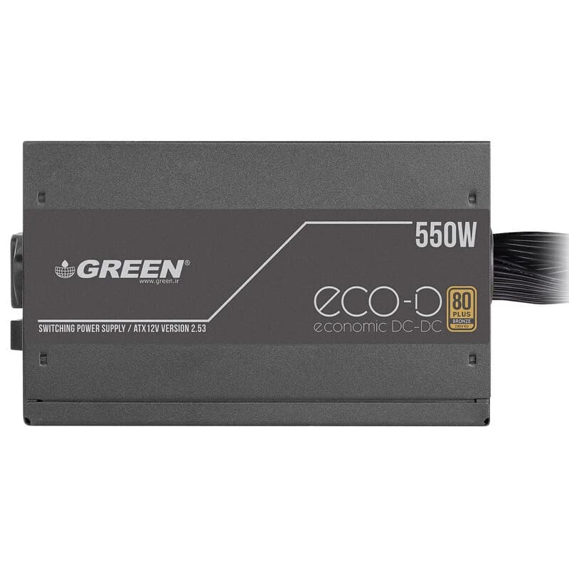 پاور 550 وات گرین Green GP550A-ECO D Bronze — تصویر ۵