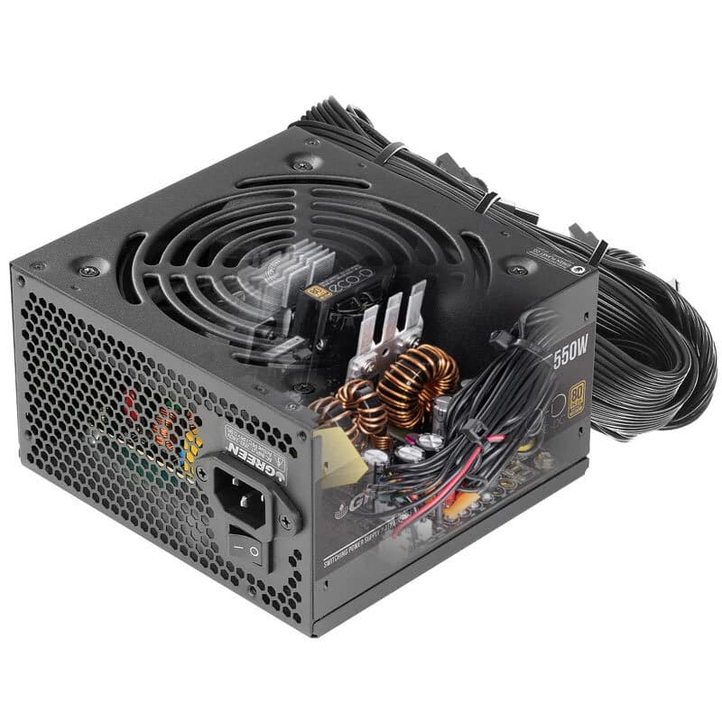 پاور 550 وات گرین Green GP550A-ECO D Bronze — تصویر ۷