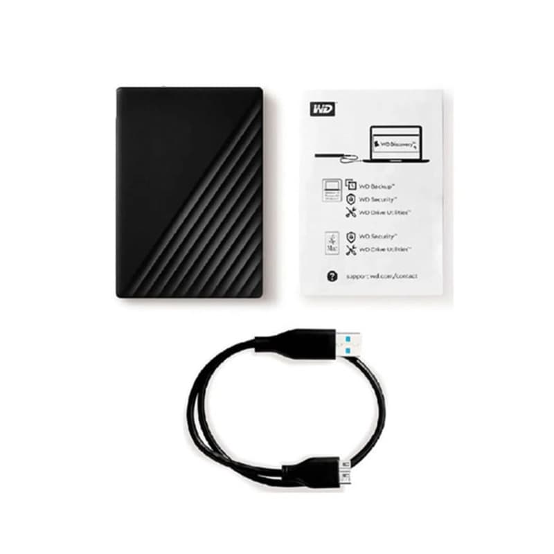 هارد اکسترنال وسترن مای پاسپورت Western Digital My Passport 500G پک طرح اصلی (کپی) — تصویر ۴