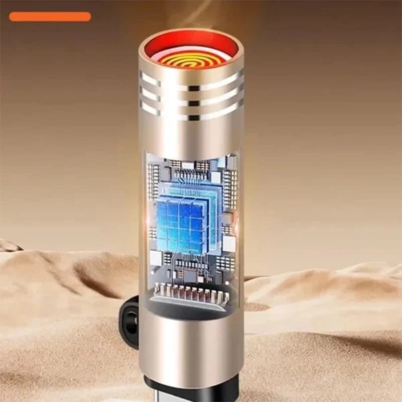 فندک الکتریکی المنتی تایپ سی blowing مدل ZL-LHJ32 — تصویر ۵