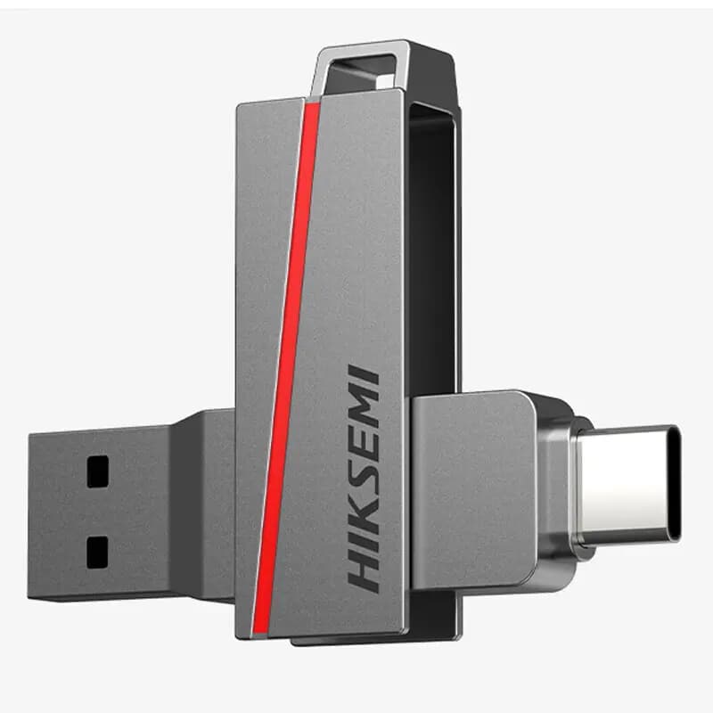 فلش 64 گیگ هایک سمی Hiksemi E307C OTG Type-C USB3.2 — تصویر ۶