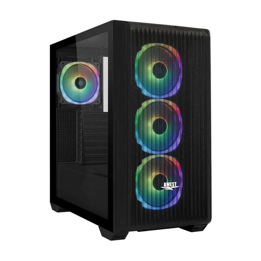 کیس کامپیوتر اوست Awest GT-AV302-MB — تصویر ۲