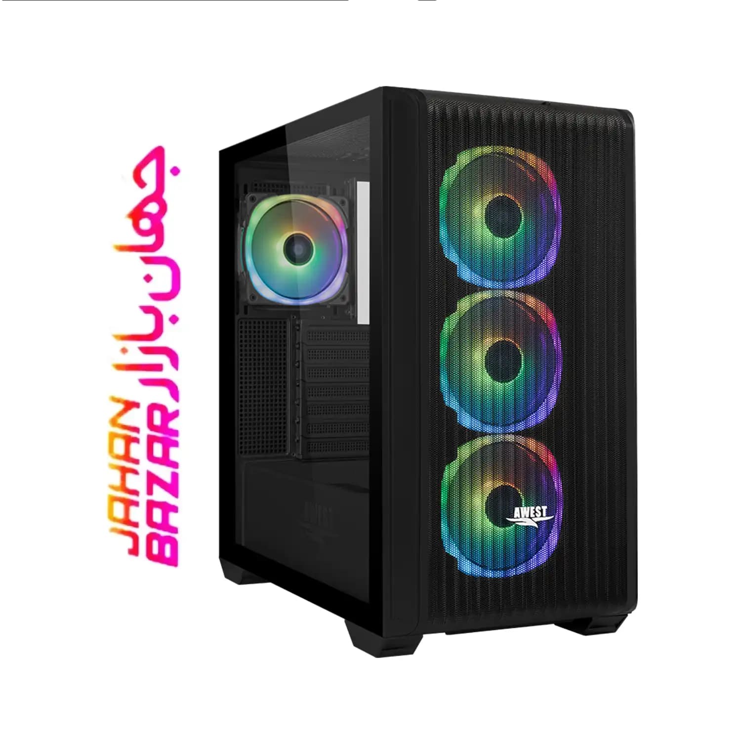کیس کامپیوتر اوست Awest GT-AV302-MB — تصویر ۱۱