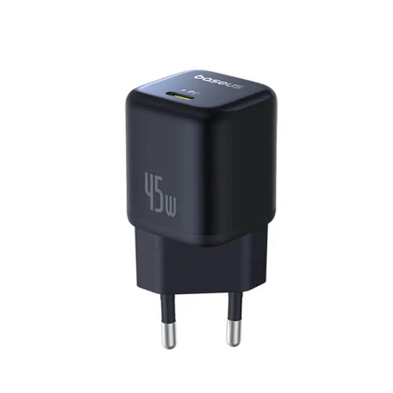 شارژر دیواری 1 پورت 45 وات باسئوس مدل PicoGo GaN Fast Charger