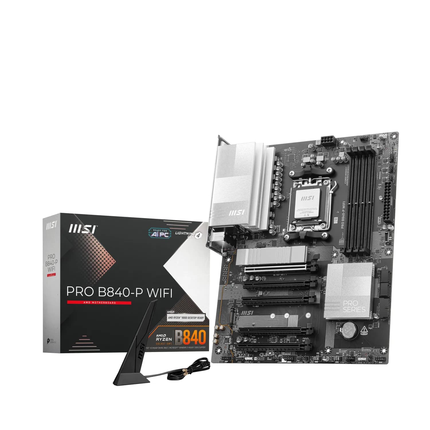 مادربرد ام اس آی MSI PRO B840-P WIFI DDR5 — تصویر ۶