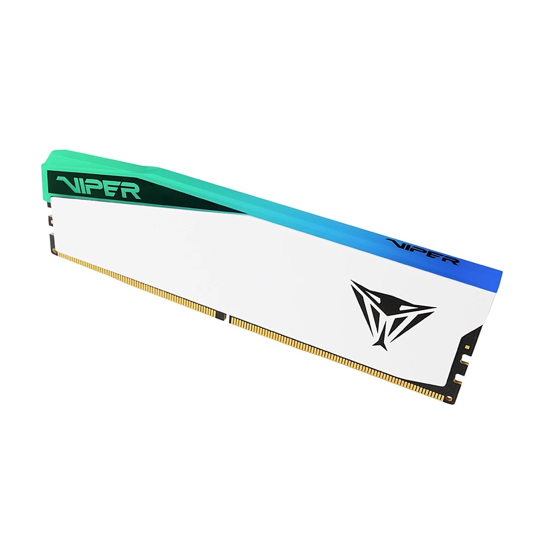 رم پاتریوت Patriot Viper Elite 5 RGB 16GB DDR5 5200MHz CL36 White — تصویر ۳