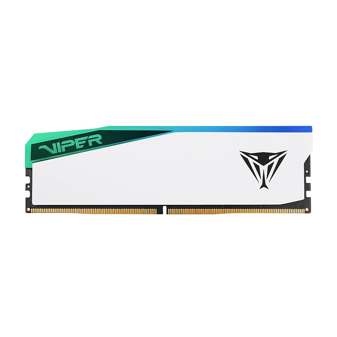 رم پاتریوت Patriot Viper Elite 5 RGB 16GB DDR5 5200MHz CL36 White