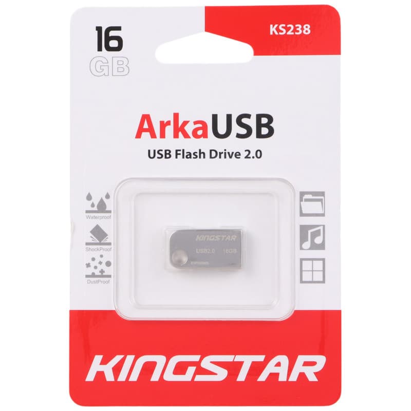 فلش مموری 32 گیگ کینگ استار KingStar Arka KS238 USB2.0 — تصویر ۵
