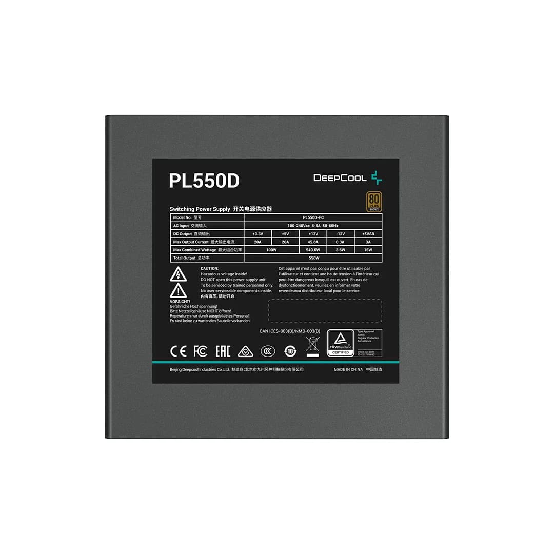 پاور دیپ کول DeepCool DL550D Bronze 550W — تصویر ۳
