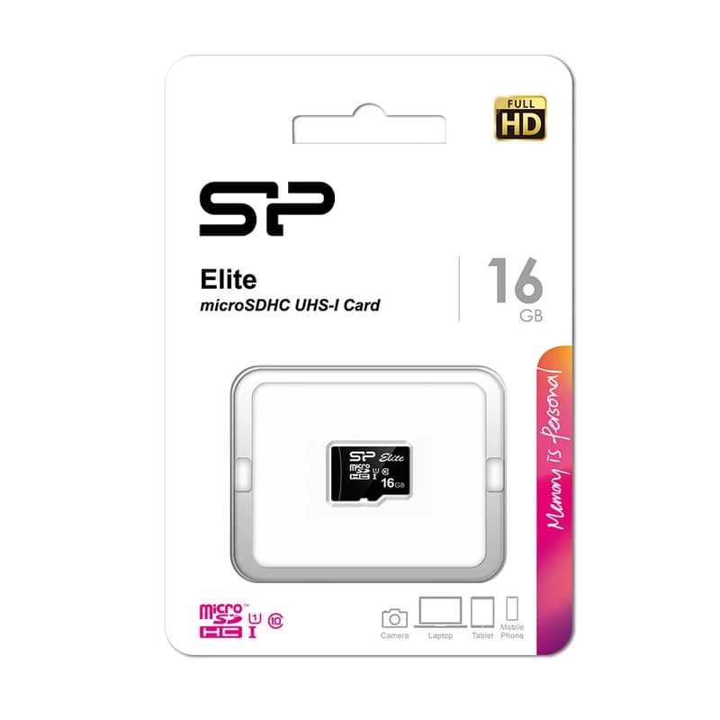 کارت حافظه میکرو سیلیکون پاور 16 گیگ Silicon Power Elite بدون خشاب — تصویر ۳
