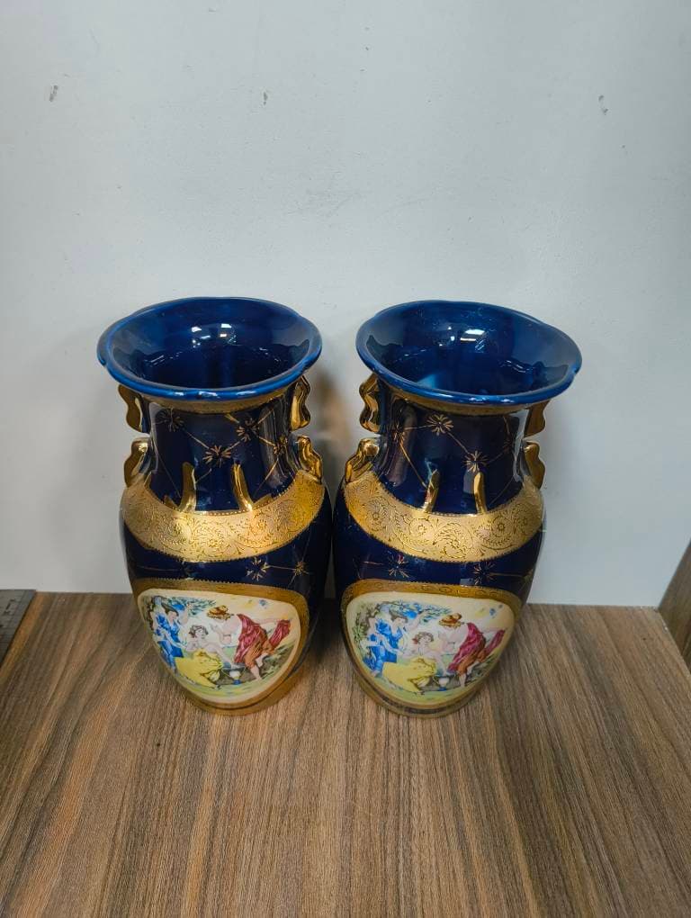 گلدان خمره ای طرح سه دختر — تصویر ۳