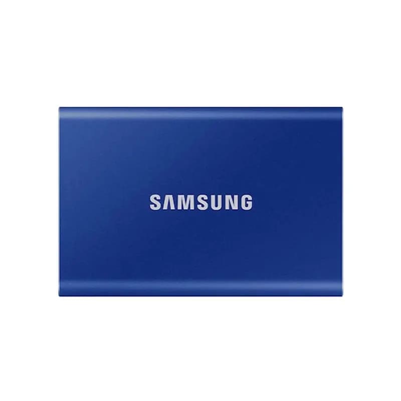 حافظه SSD اکسترنال سامسونگ مدل Samsung T7 آبی ظرفیت 2 ترابایت