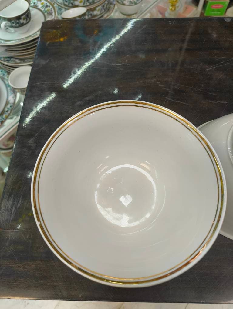 کاسه گل سیبی روسی قدیمی — تصویر ۵