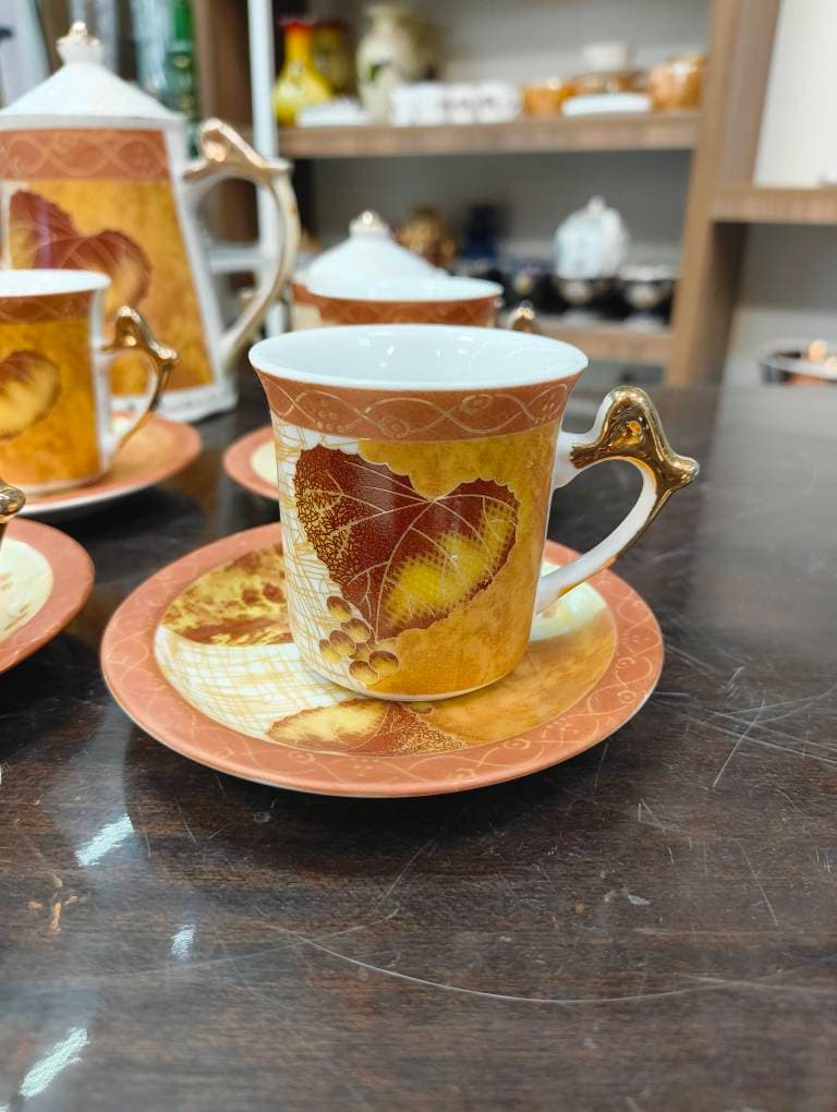 سرویس قهوه خوری ژاپنی قدیمی — تصویر ۳